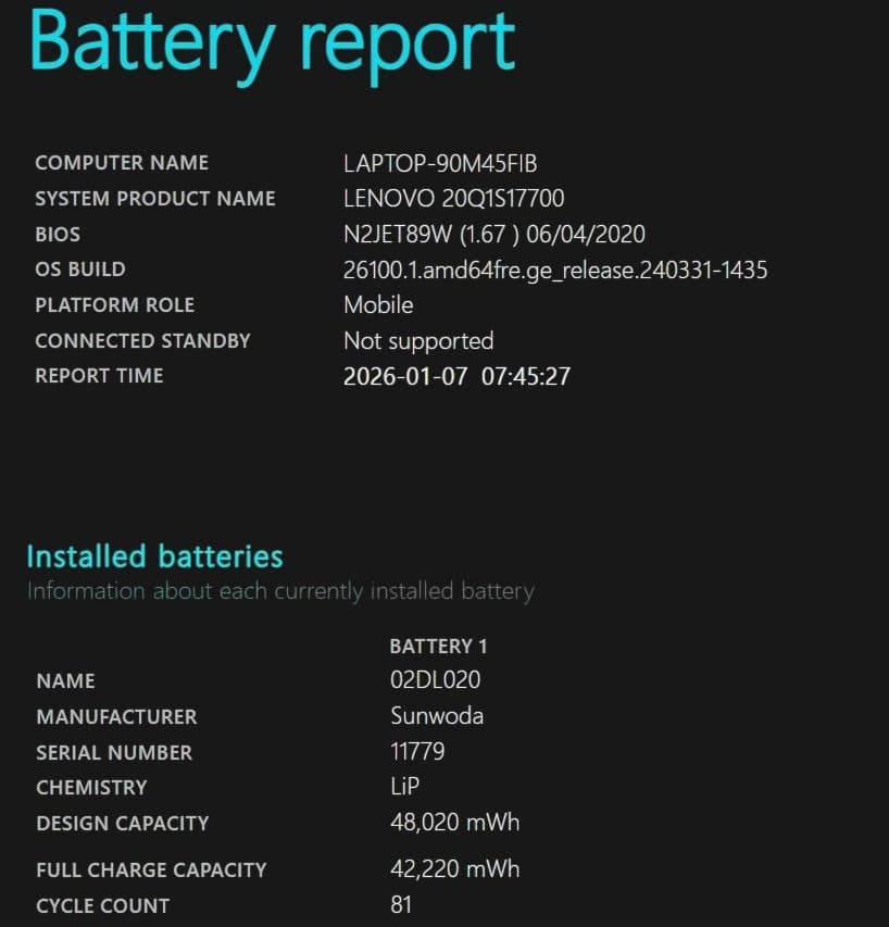 美品 Lenovo ThinkPad i5第8世代 8GB SSD256GB