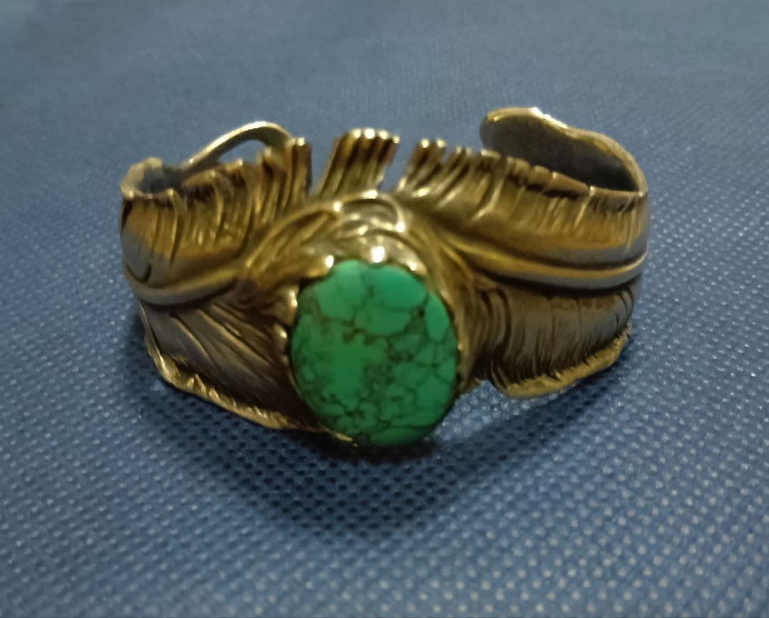 SAAD サード バングル ターコイズ フェザー SILVER シルバー 925