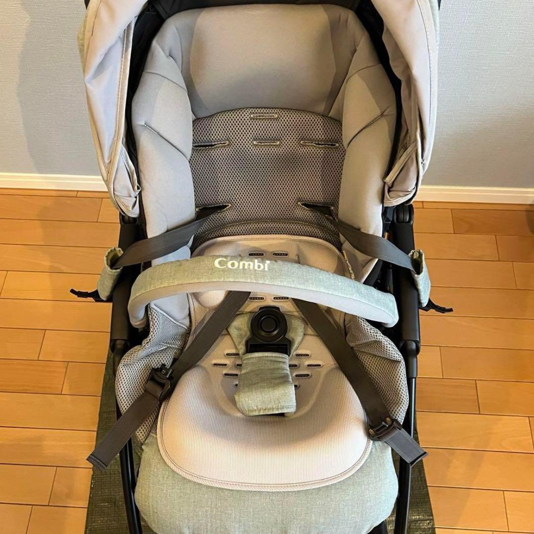 combiベビーカースゴカルminimoエッグショックDMバルクグレー即購入❌