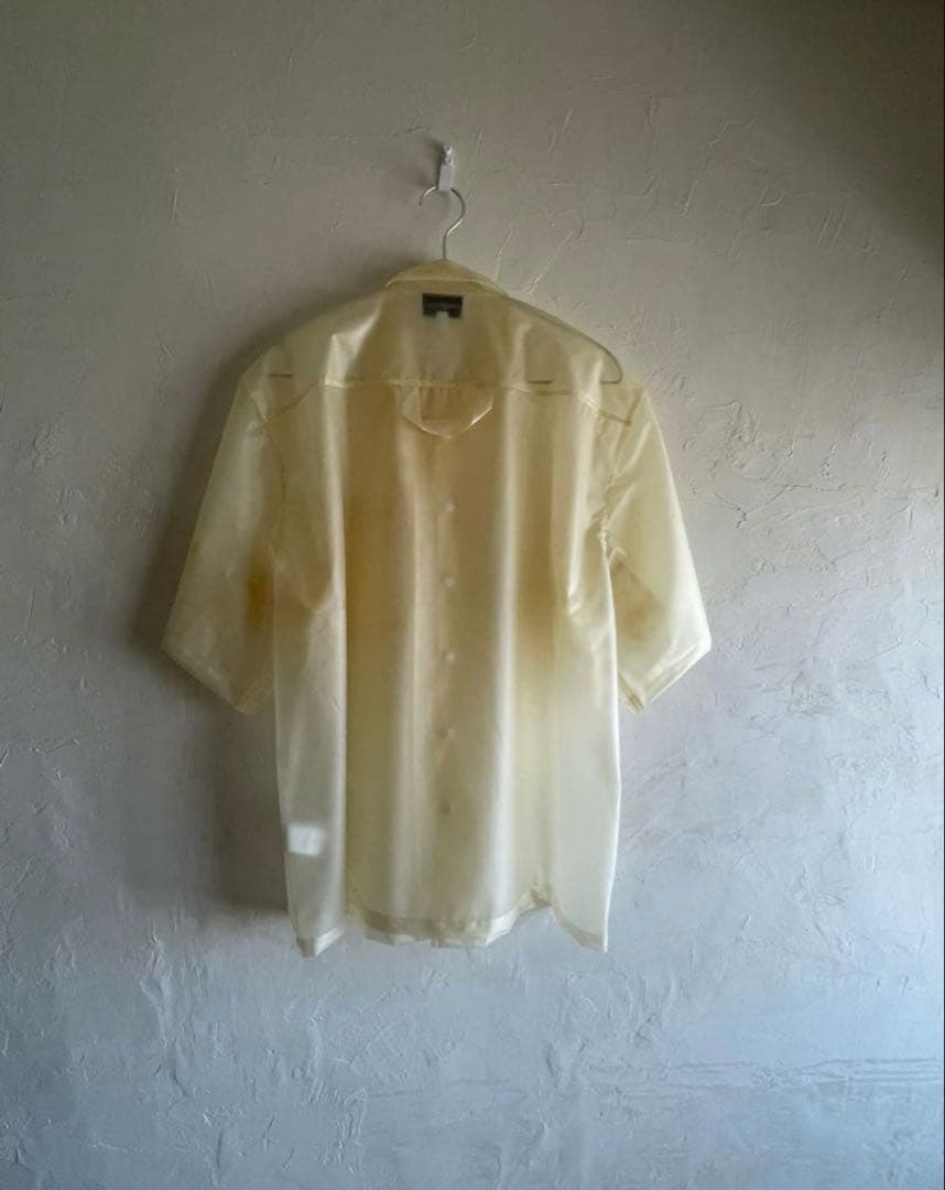 希少［XANDER ZHOU］19AW トランスルーセントシャツ