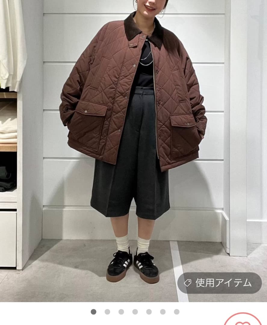 ローリーズファーム　【LFM(U)】キルトハンティングブルゾン