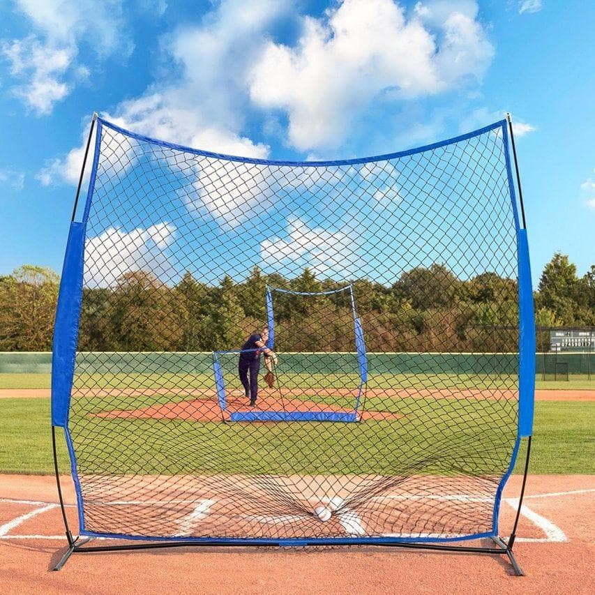 野球防球ネット　投手用ネット 4.8X3m練習用　自宅　キャリーバッグ付き