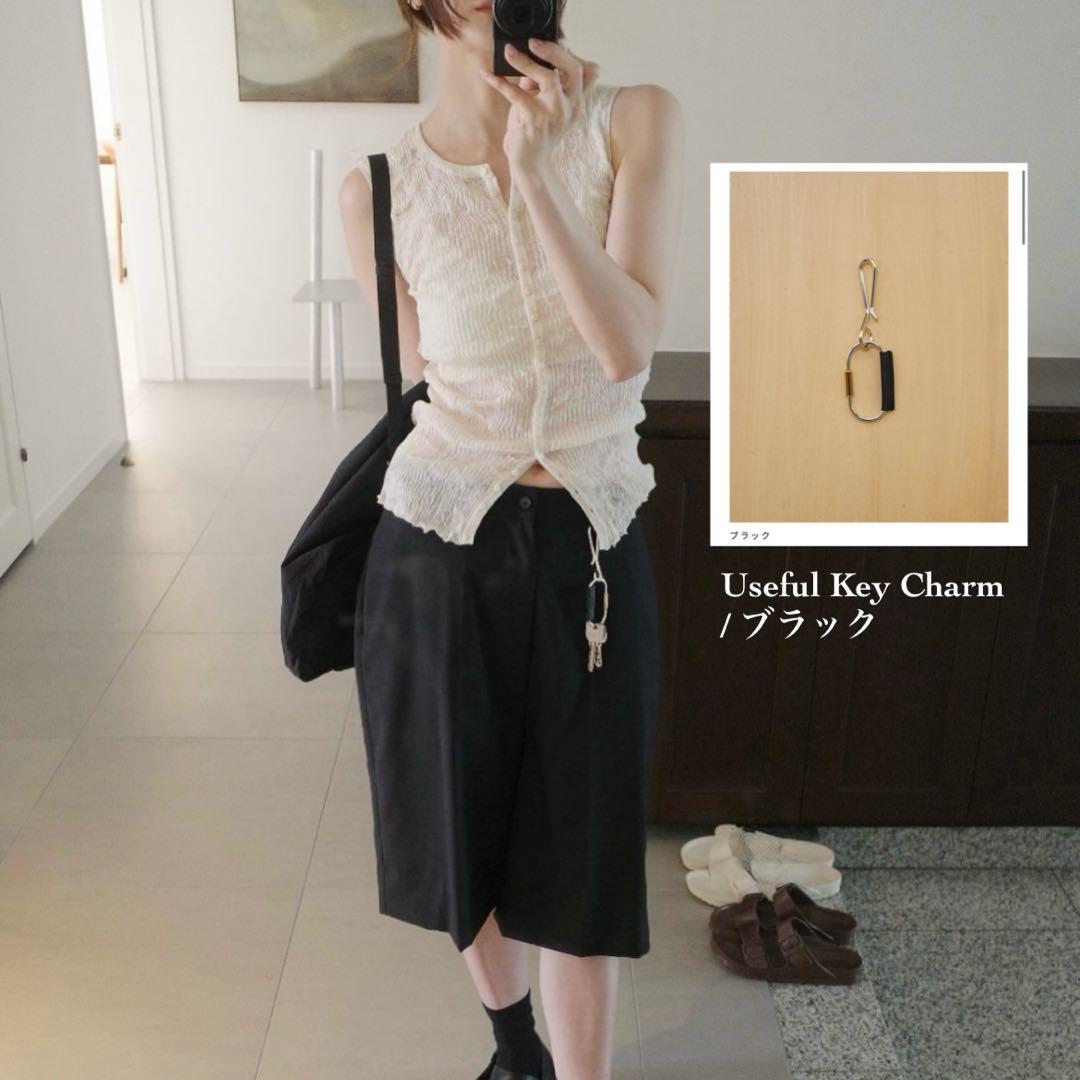 【新品未使用】todayful Useful Key Charm ブラック