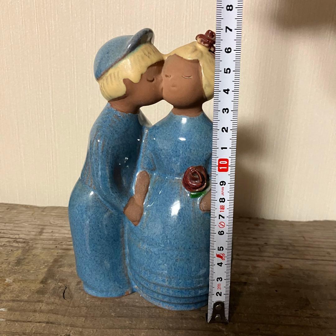 Jie gantofta SWEDEN製　陶器　人形　置物　オブジェ