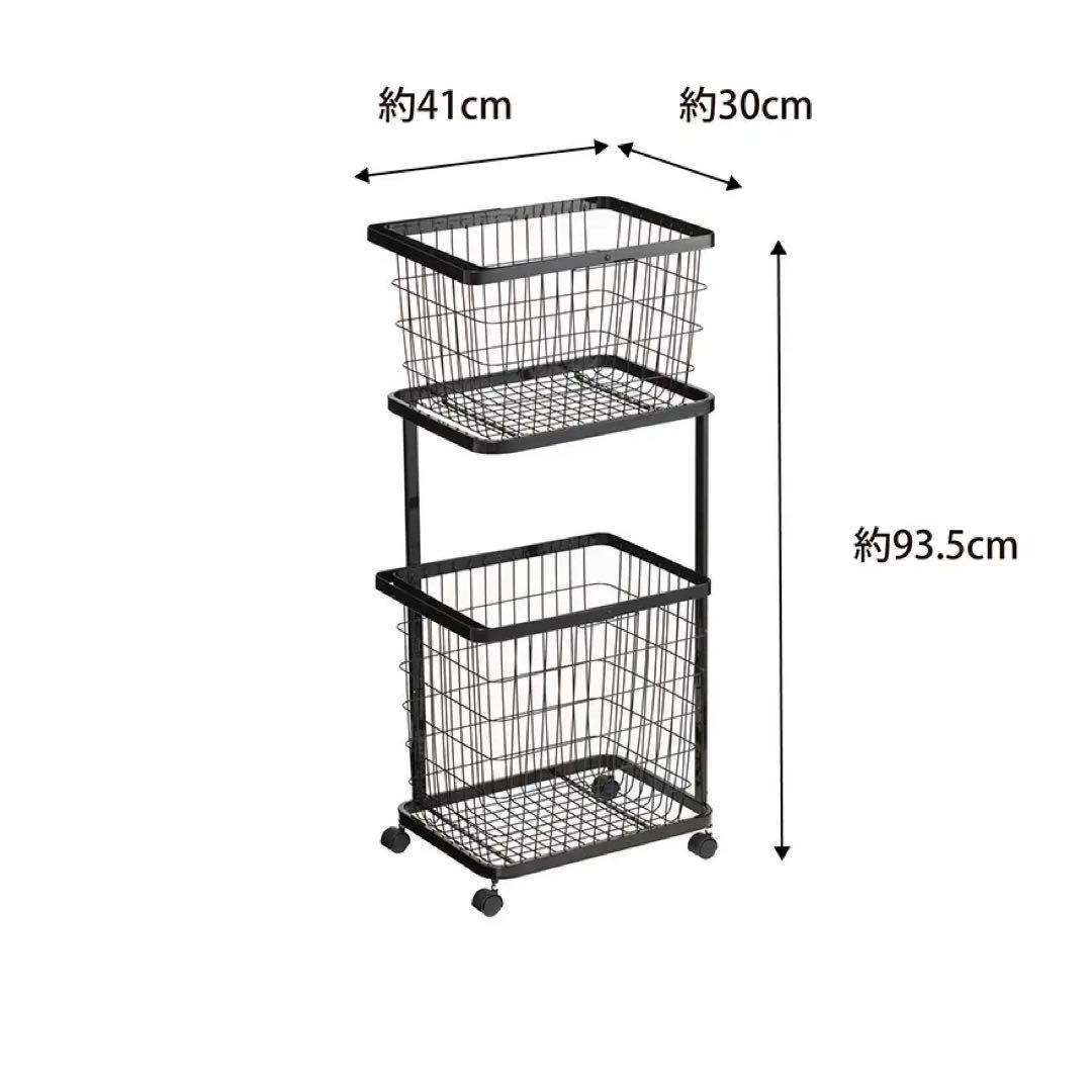 tower ランドリーワゴン　ホワイト