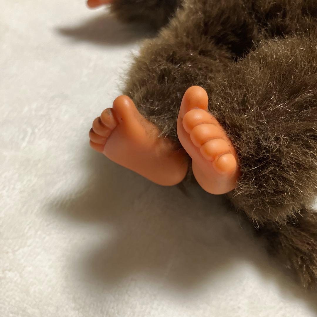 モンチッチ ぬいぐるみ 約28cm 当時物 昭和レトロ 泣き顔 希少レア