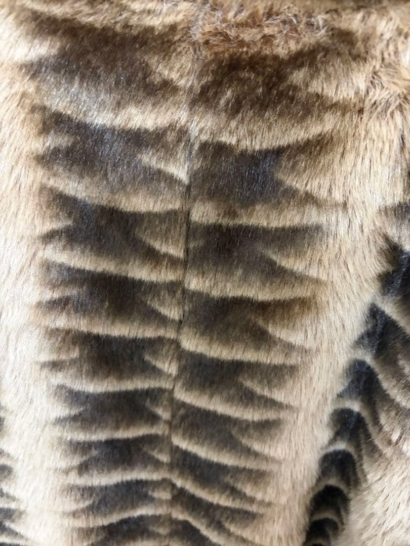 【漢の戦闘服】l’garage 毛皮風コート