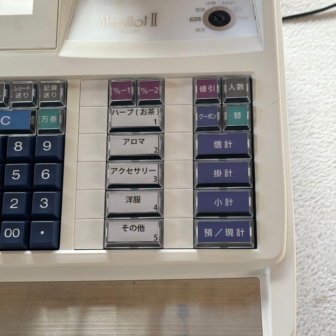 テック電子レジスター　MA-550-5-R　ShallotⅡ