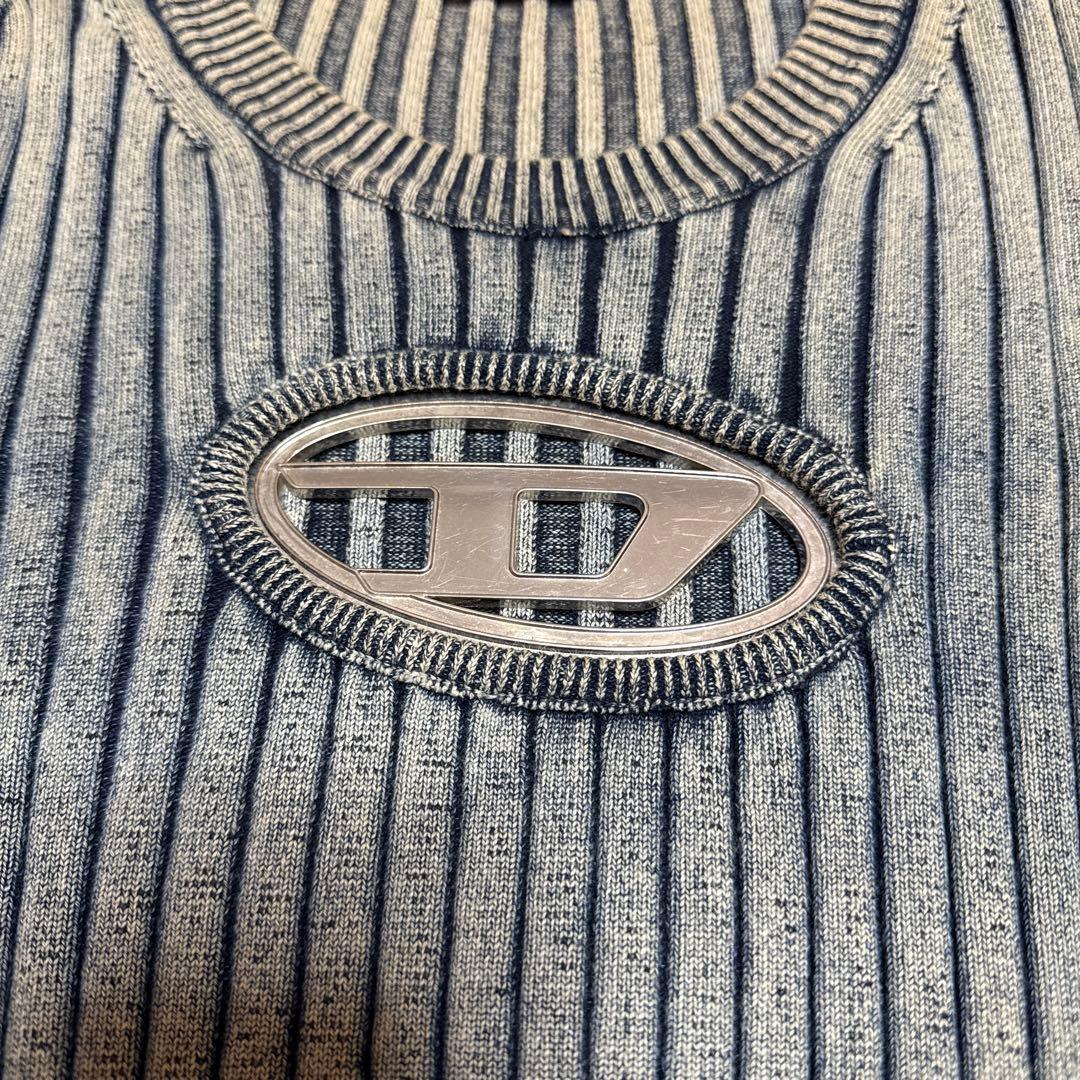 DIESEL インディゴリブオーバル ロゴ レディース トップス