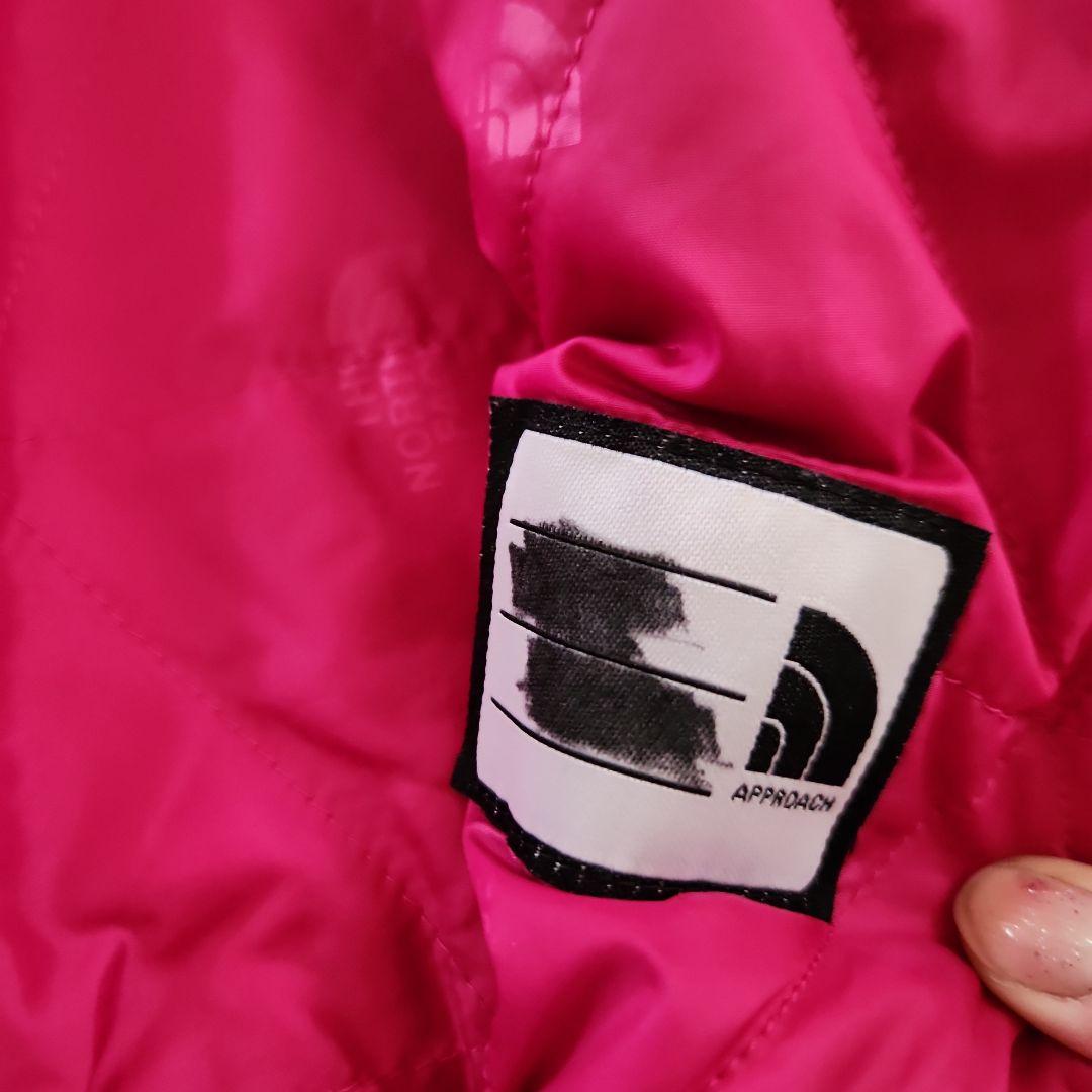 ザ ノースフェイス ジャンプスーツ スノーウエア ネイビー ピンク 130