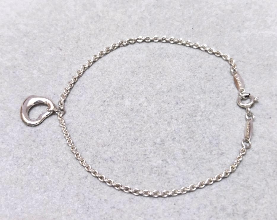 ティファニー エルサペレッティ オープンハートSV925ブレスレット　43265