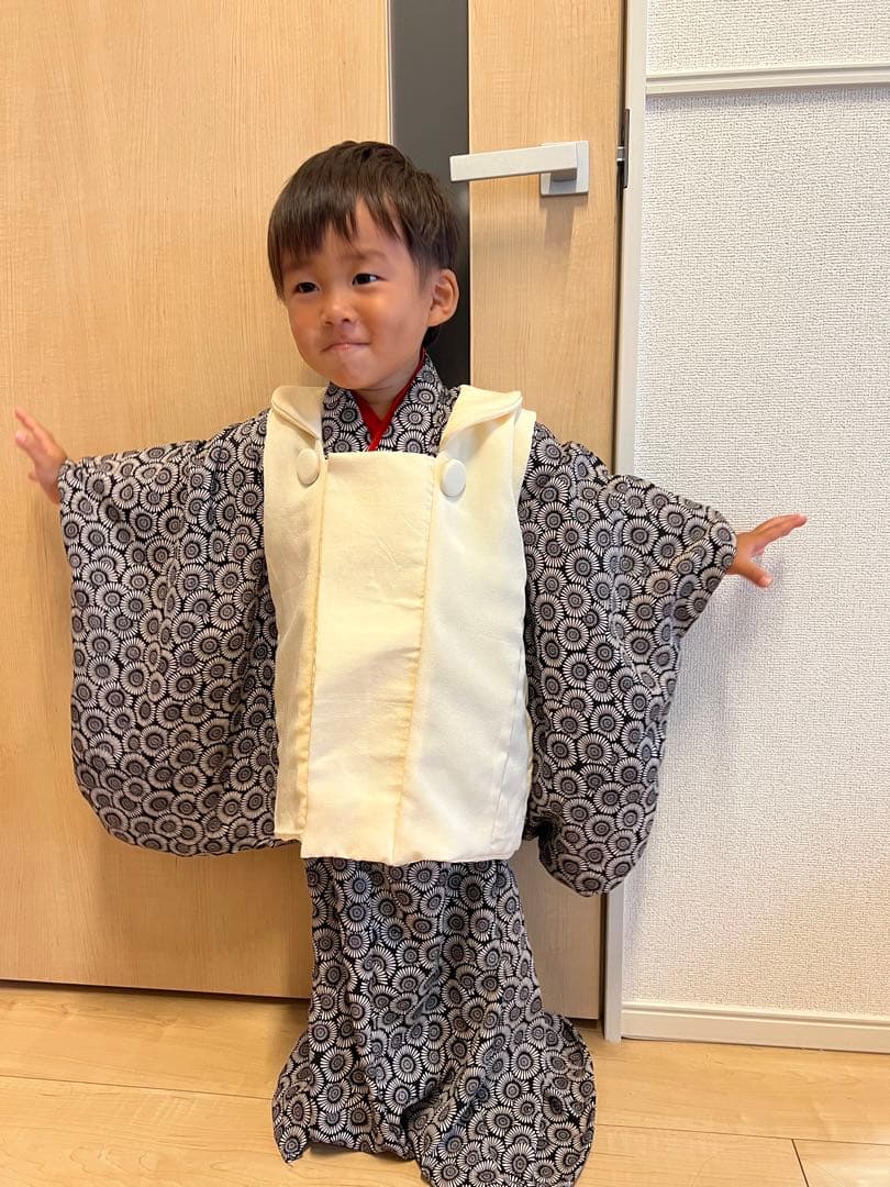 七五三　3歳　着物と被布セット