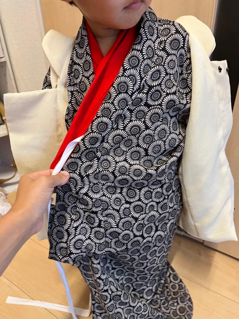 七五三　3歳　着物と被布セット