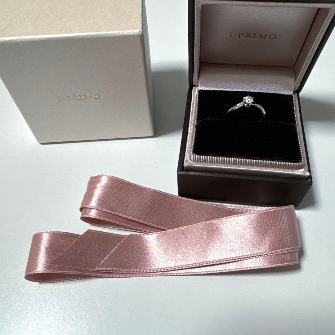 【まぁくしっくす】アイプリモ　婚約指輪　新品未使用　箱付き　7号