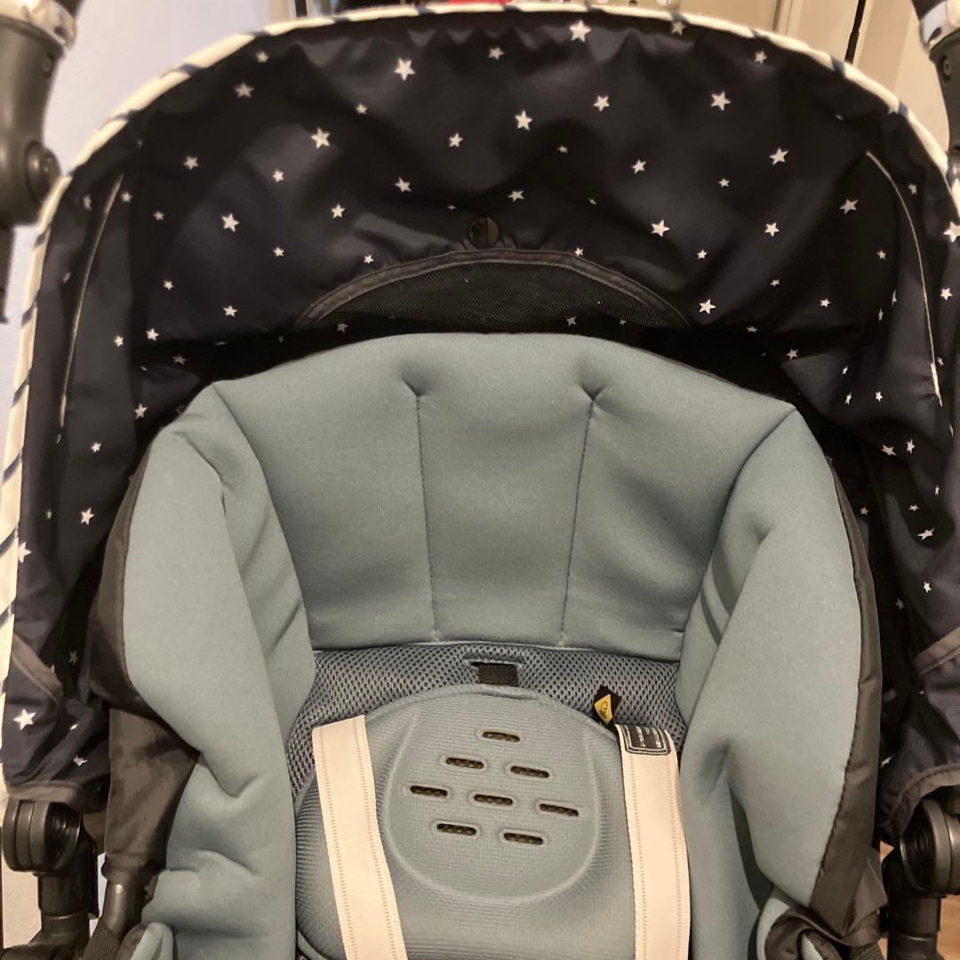 Combi スゴカル　ベビーカー グレー・ネイビー 専用