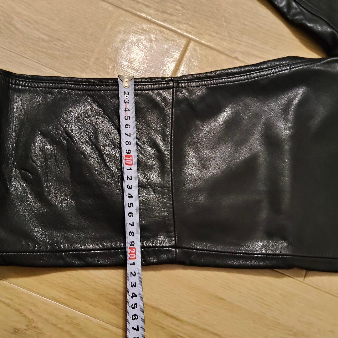 GAP レザー希少ストレートフィット パンツ W29 L32