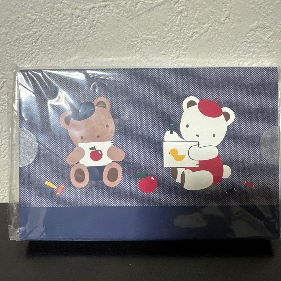 新品 タグ付き familiar デニムバッグ レッスンバック