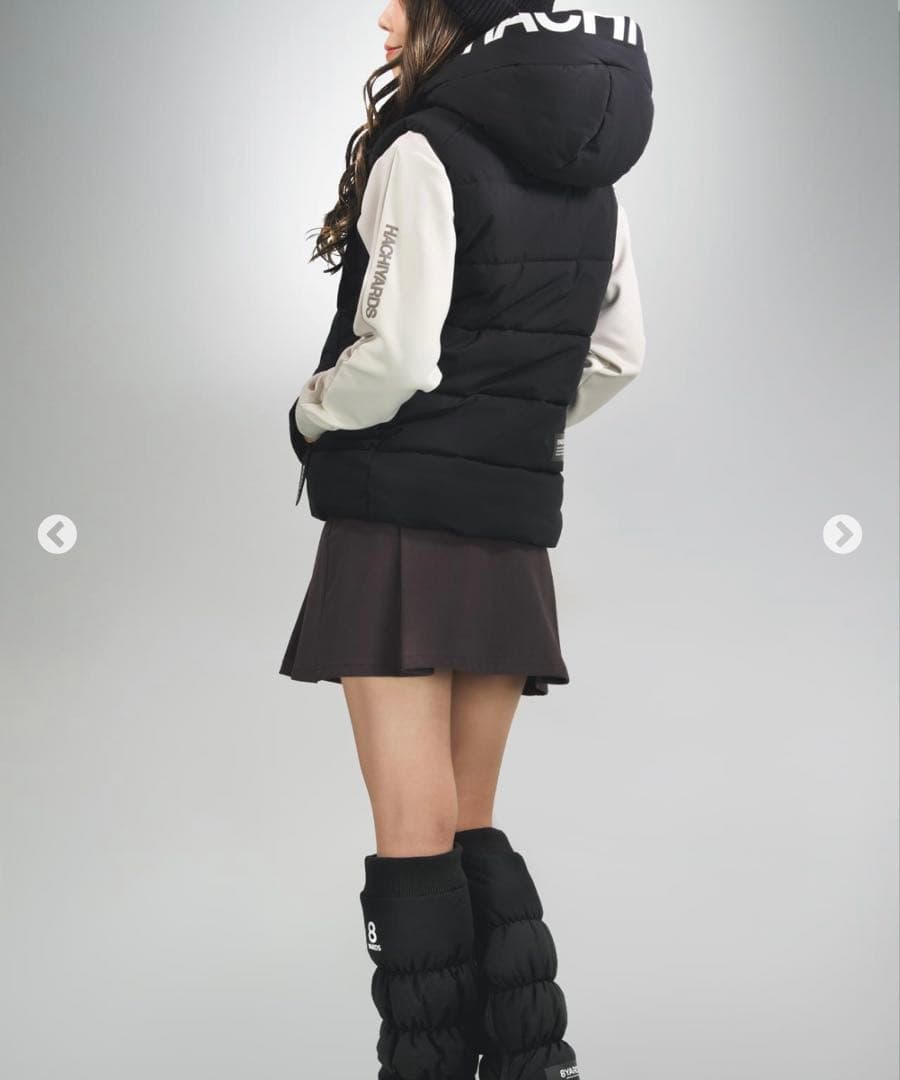 【完売品】8 YARDS 黒 ダウンベスト Lサイズ