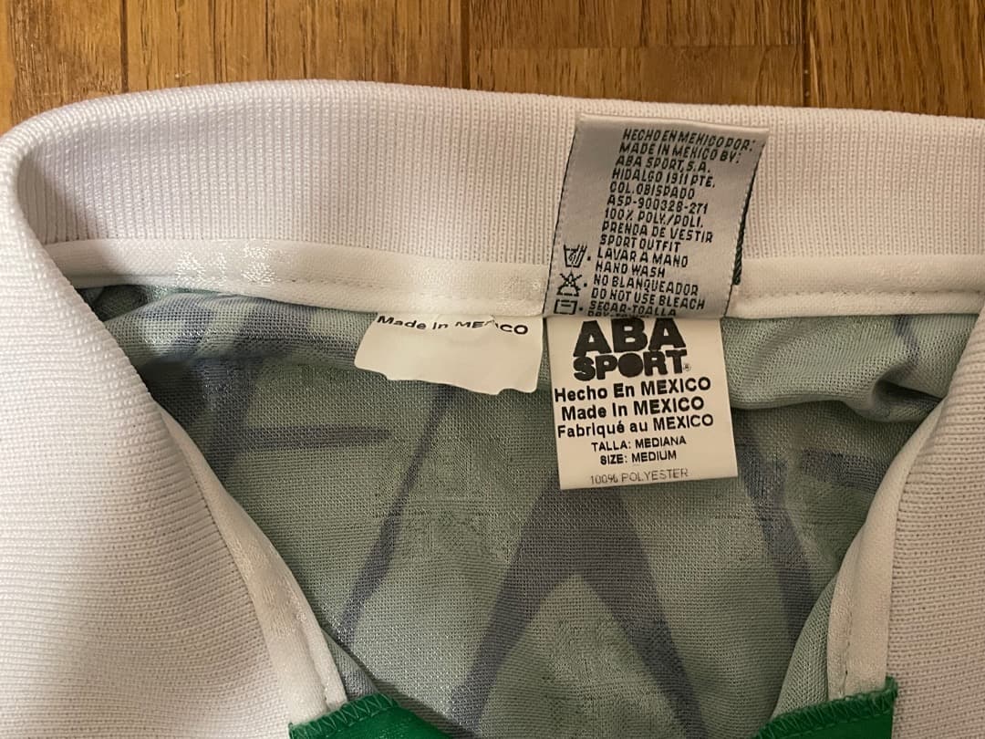 ABA SPORT メキシコ代表 シャツ アステカ模様　1996/1997モデル