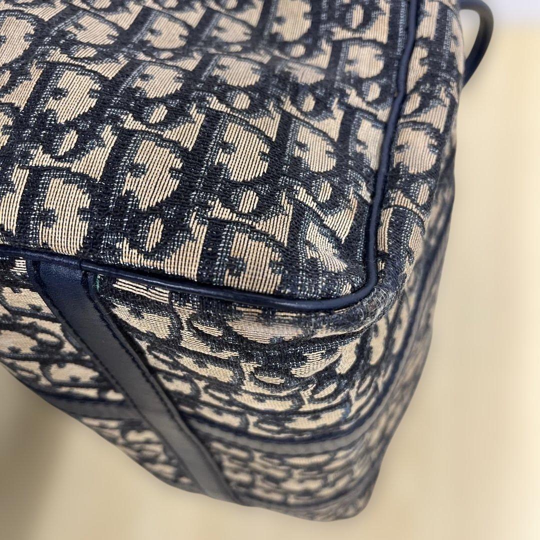 希少 Christian Dior トロッター ミニボストンバッグ 90s