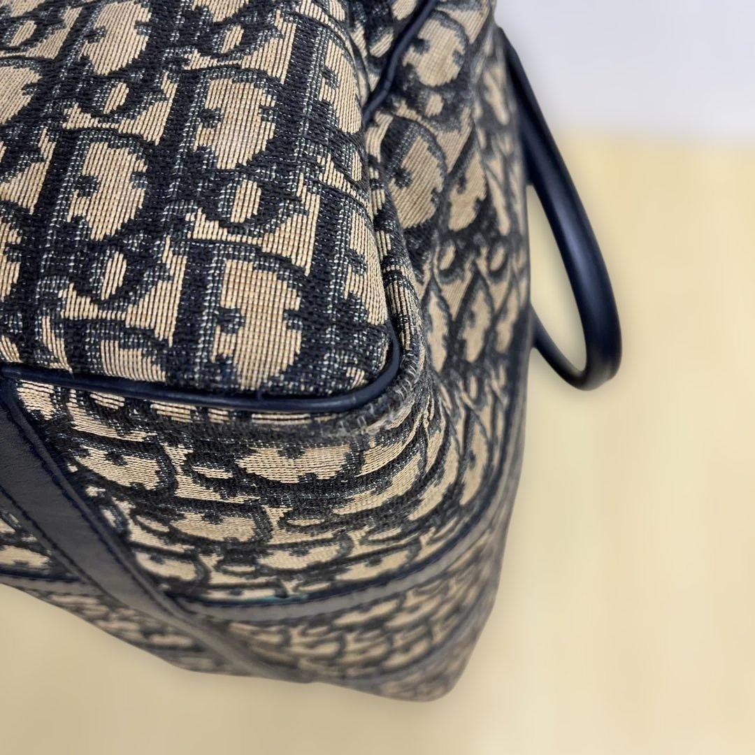 希少 Christian Dior トロッター ミニボストンバッグ 90s