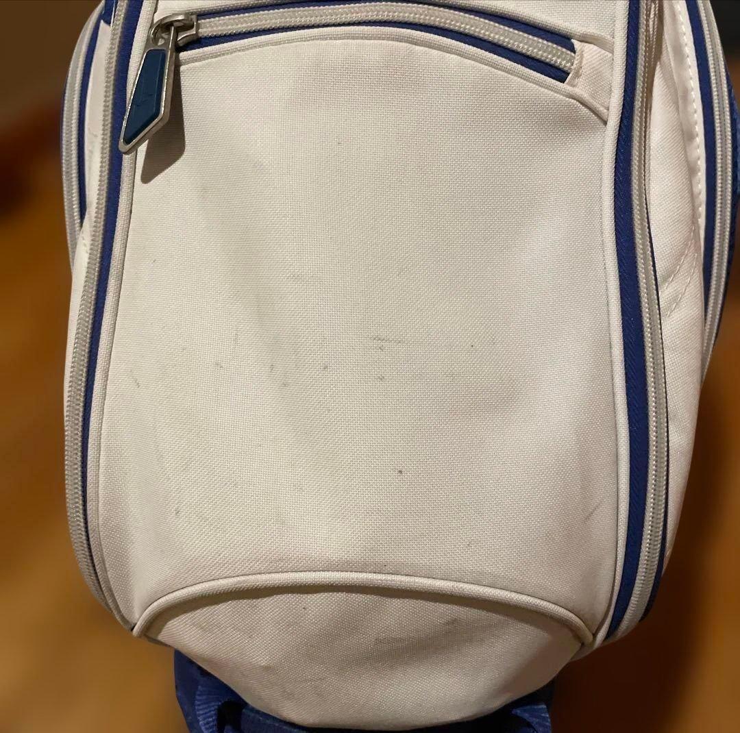 【希少カラー・スタンド式】Mizuno ゴルフ　キャディバッグ　中古