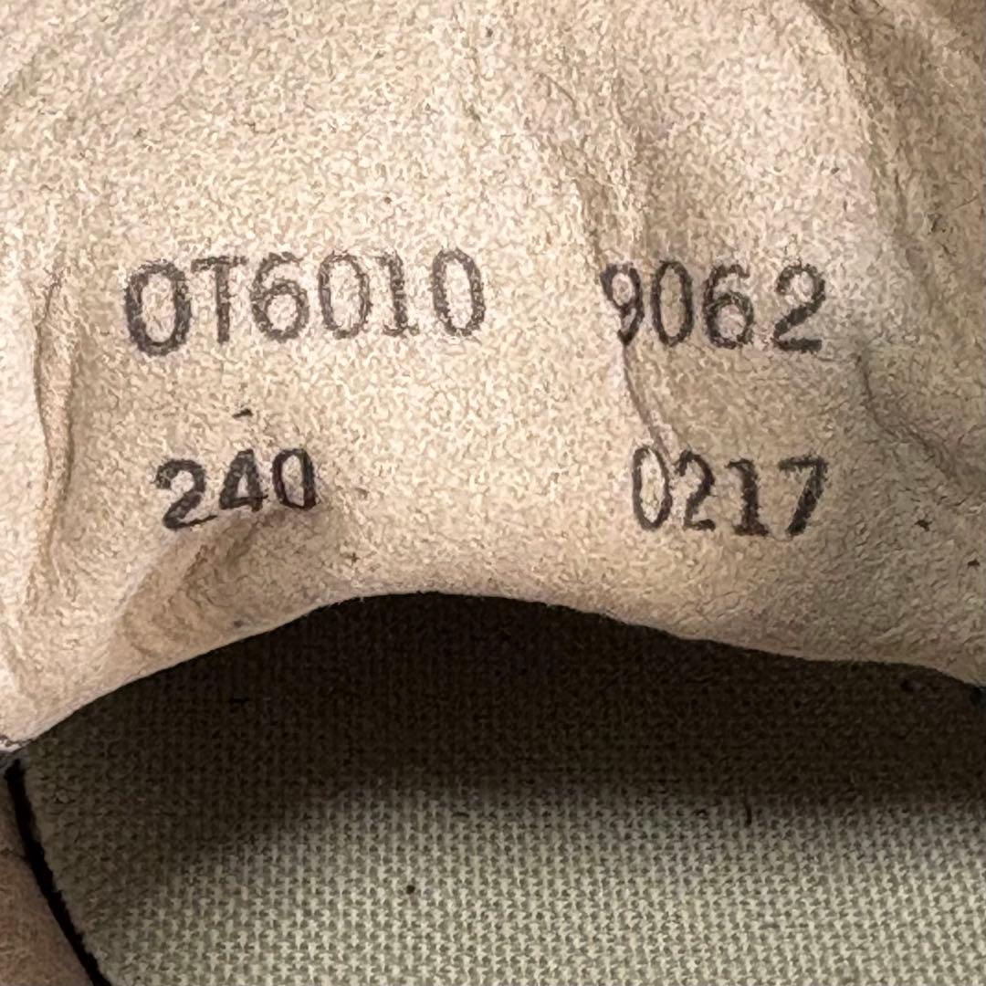 【未使用品級】オニツカタイガー メキシコ66 レザースニーカー 24cm 黒