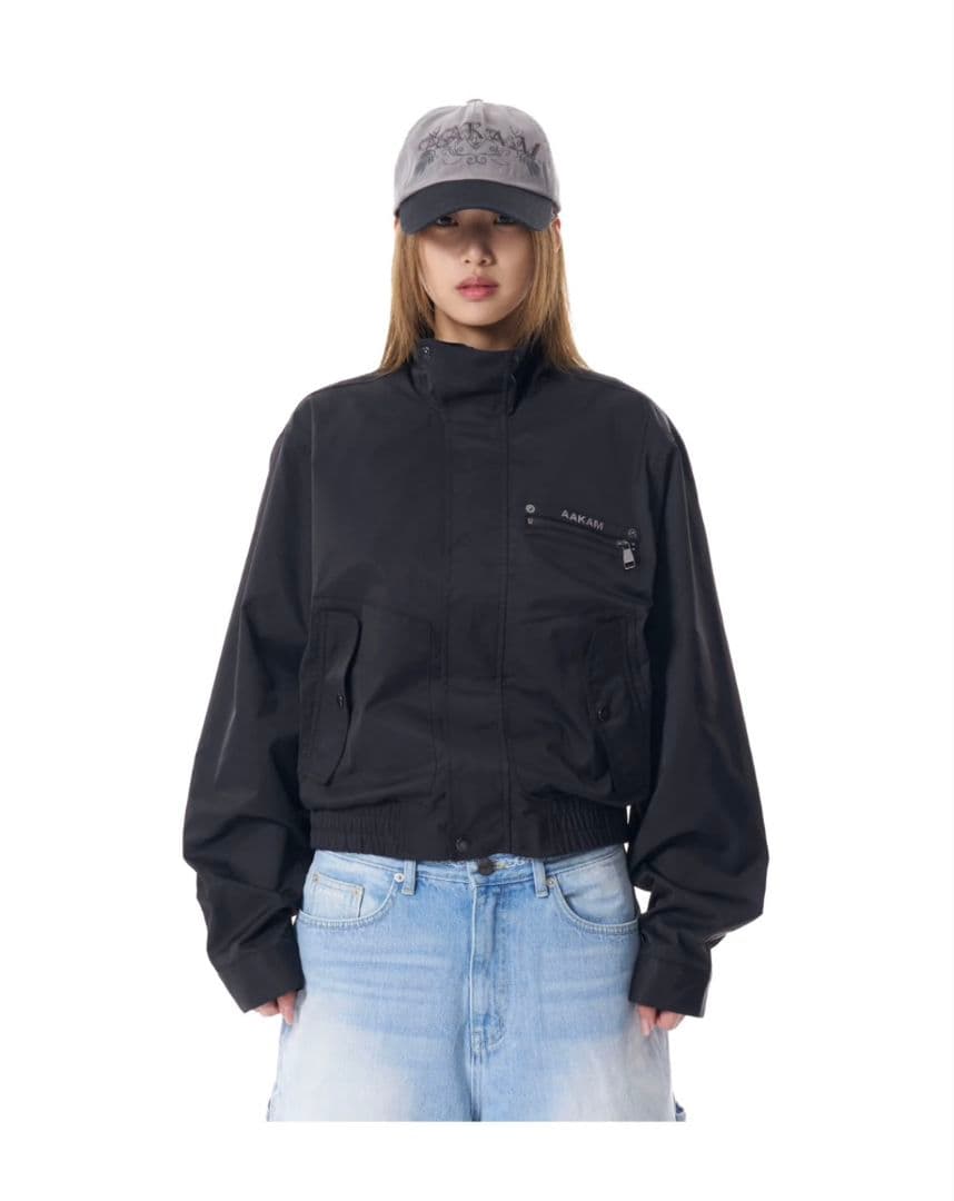 【値下げ可】AAKAM High-Neck Button Jacket サイズ1