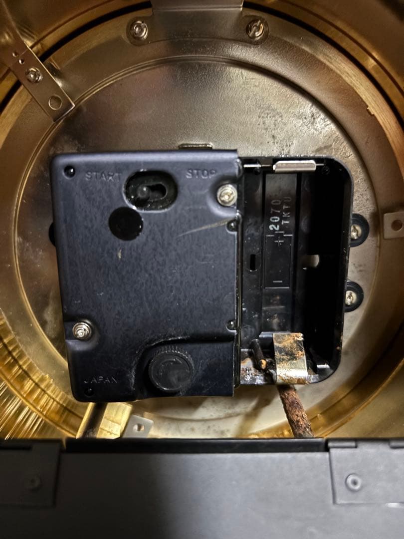 SEIKO セイコー 置時計 QW416G ネイビー 高級 豪華