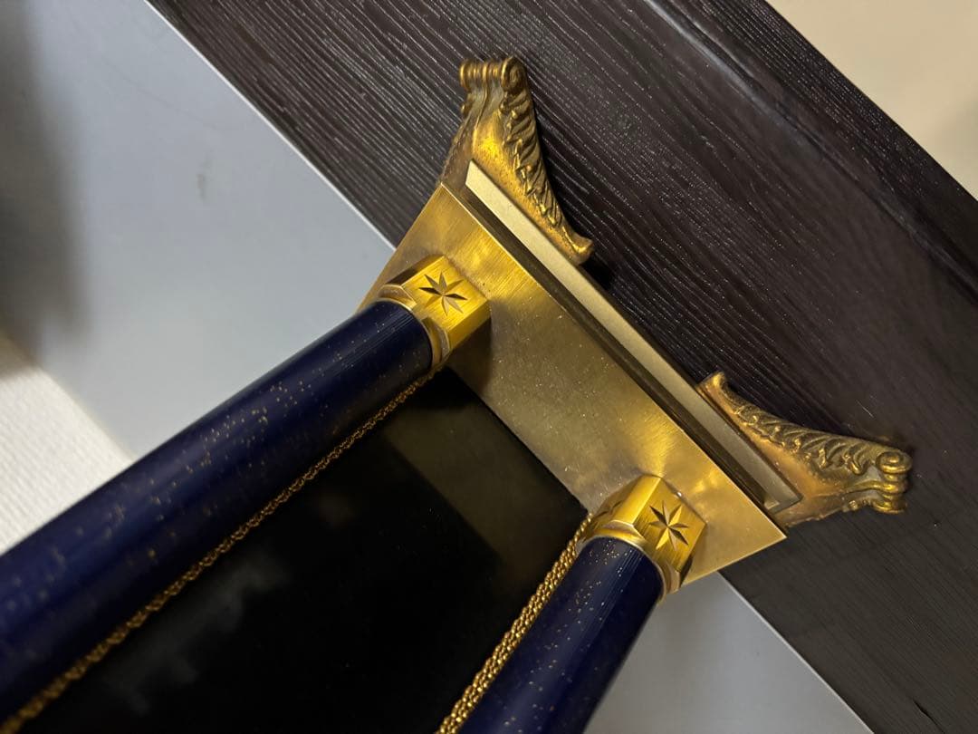 SEIKO セイコー 置時計 QW416G ネイビー 高級 豪華