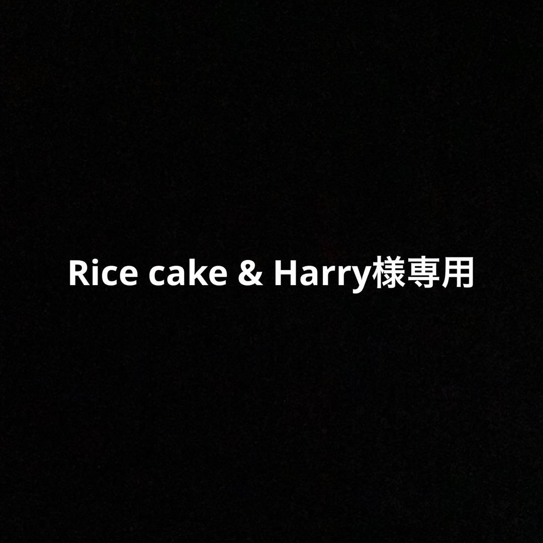 Rice cake & Harry①