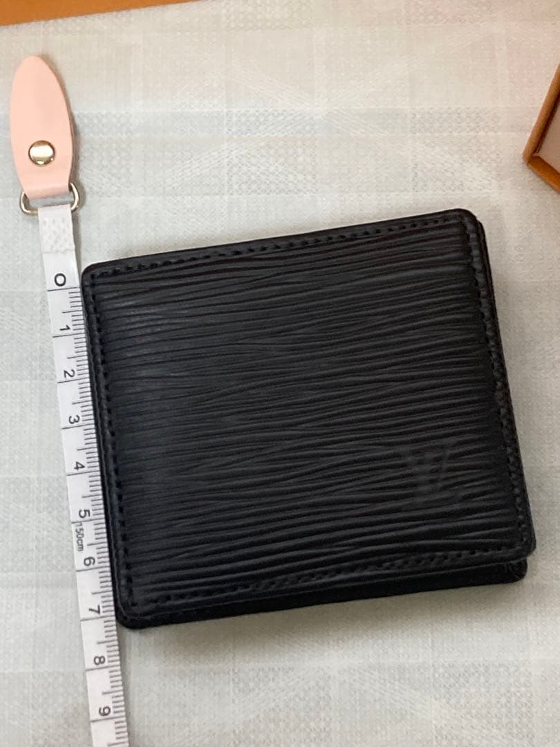 ルイヴィトン　ポルトフォイユ　エピ　ケース　新品未使用品　ブラック小銭入れ