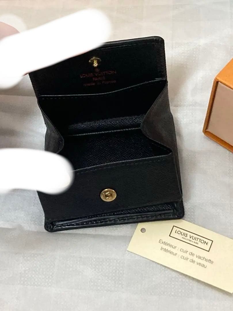 ルイヴィトン　ポルトフォイユ　エピ　ケース　新品未使用品　ブラック小銭入れ