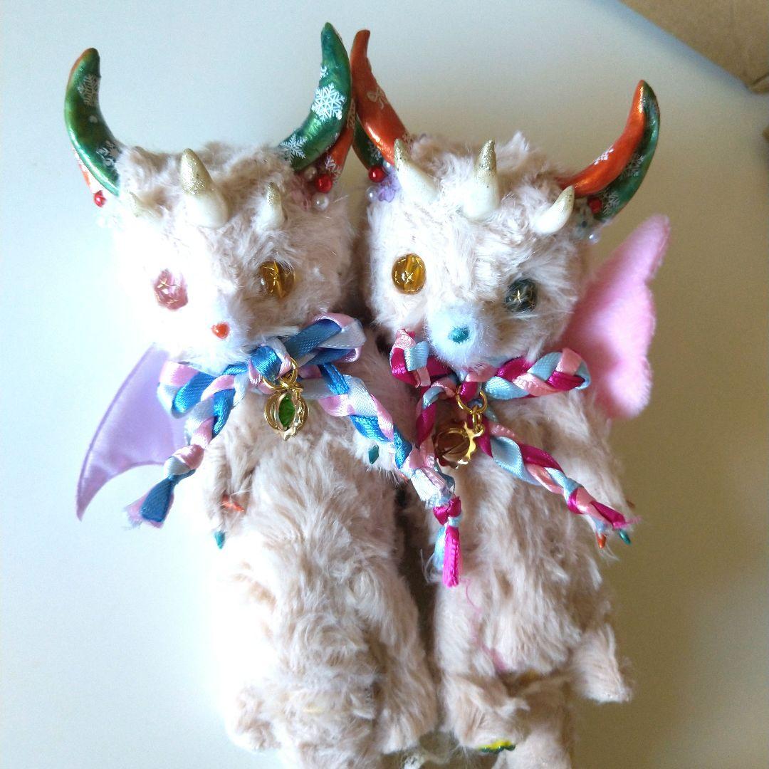 妖精？猫？うさぎ？狐？ 架空空想生物 アートドール ハンドメイド(説明欄必読)