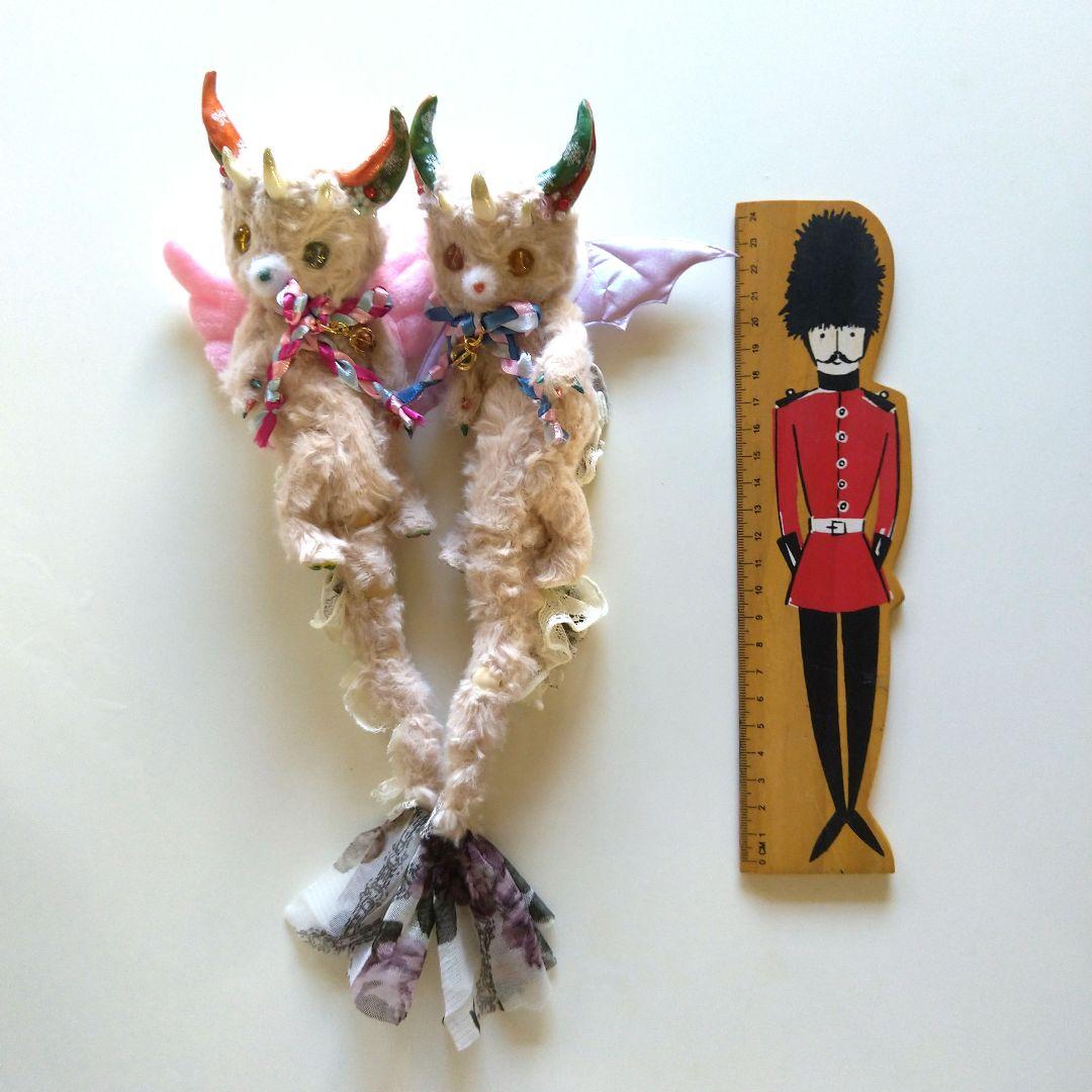 妖精？猫？うさぎ？狐？ 架空空想生物 アートドール ハンドメイド(説明欄必読)