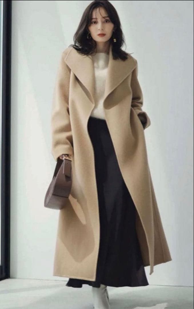 anuans ビッグカラーリバーコート