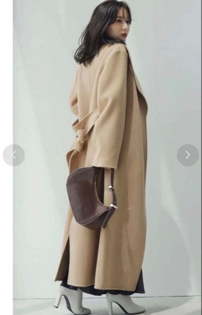 anuans ビッグカラーリバーコート