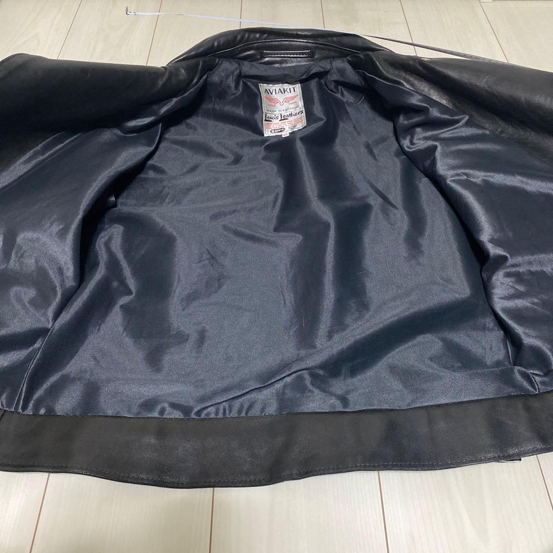 Lewis Leathers サイクロン　タイトフィット　４２　シープスキン