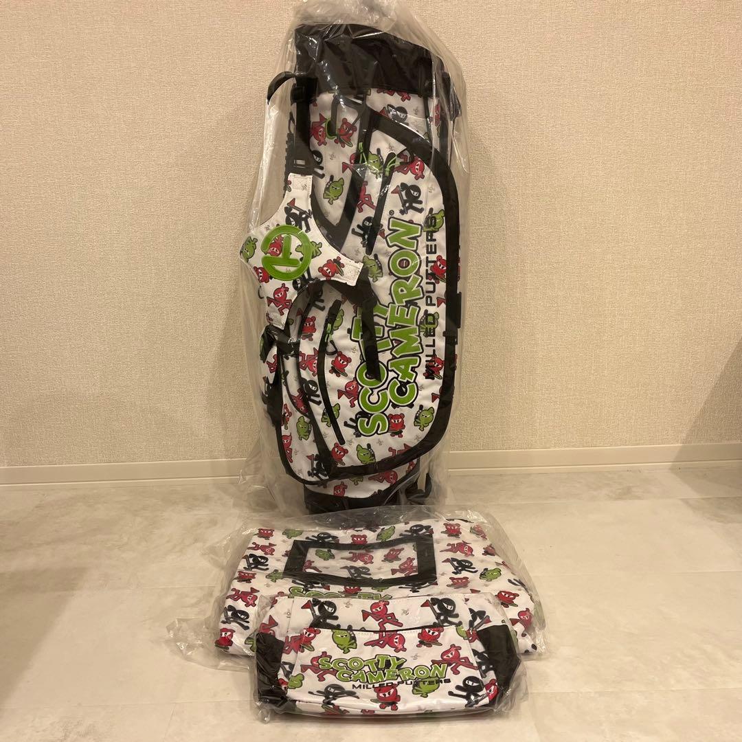 最新！日本限定品！スコッティキャメロン スタンドバッグ ワサビ 4点セット