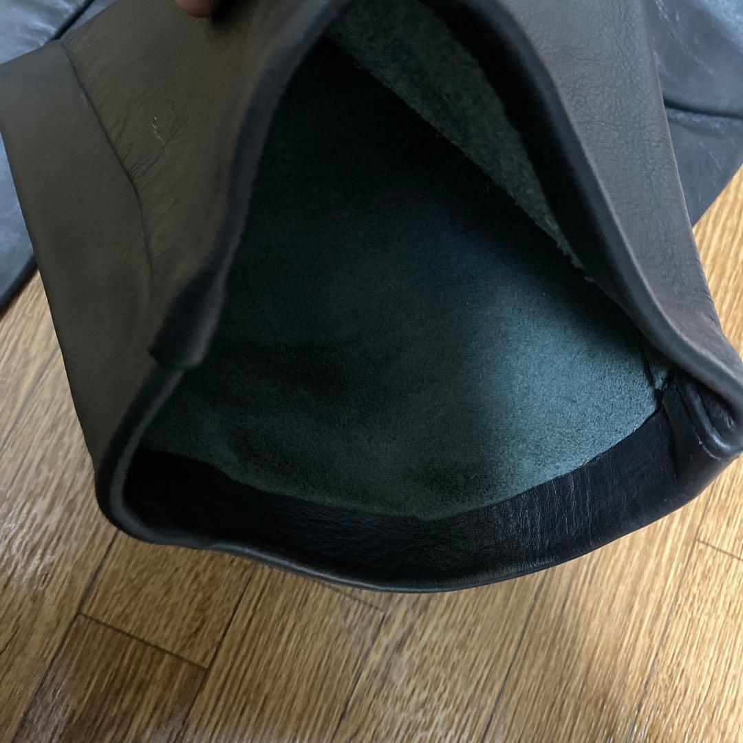 壱*8様 Schott レザー ブラックパンツ 30