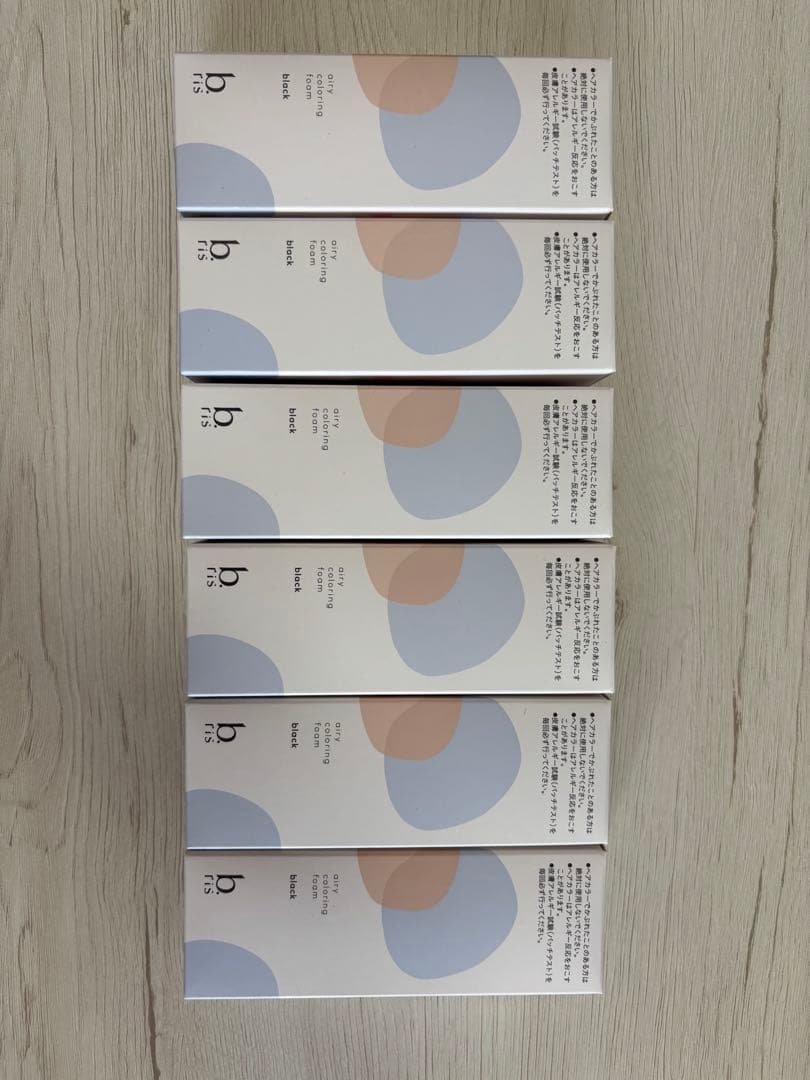 b 白髪染め 6本セット