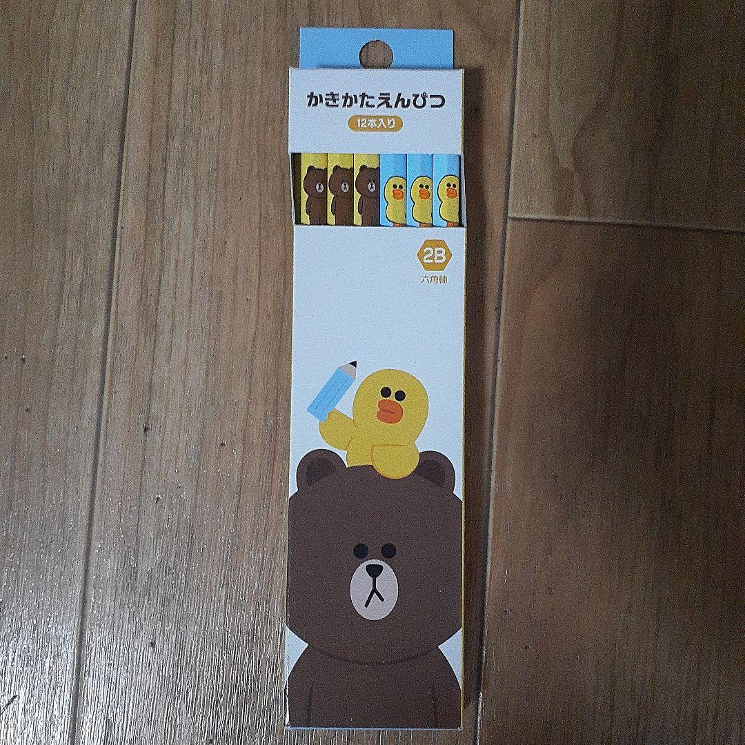 ラインフレンズ かきかた鉛筆 12箱セット