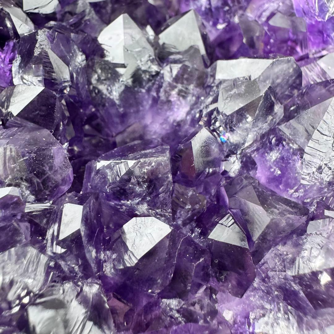 G-103アメジストクラスター ドーム 原石 天然石 パワーストーン　インテリア