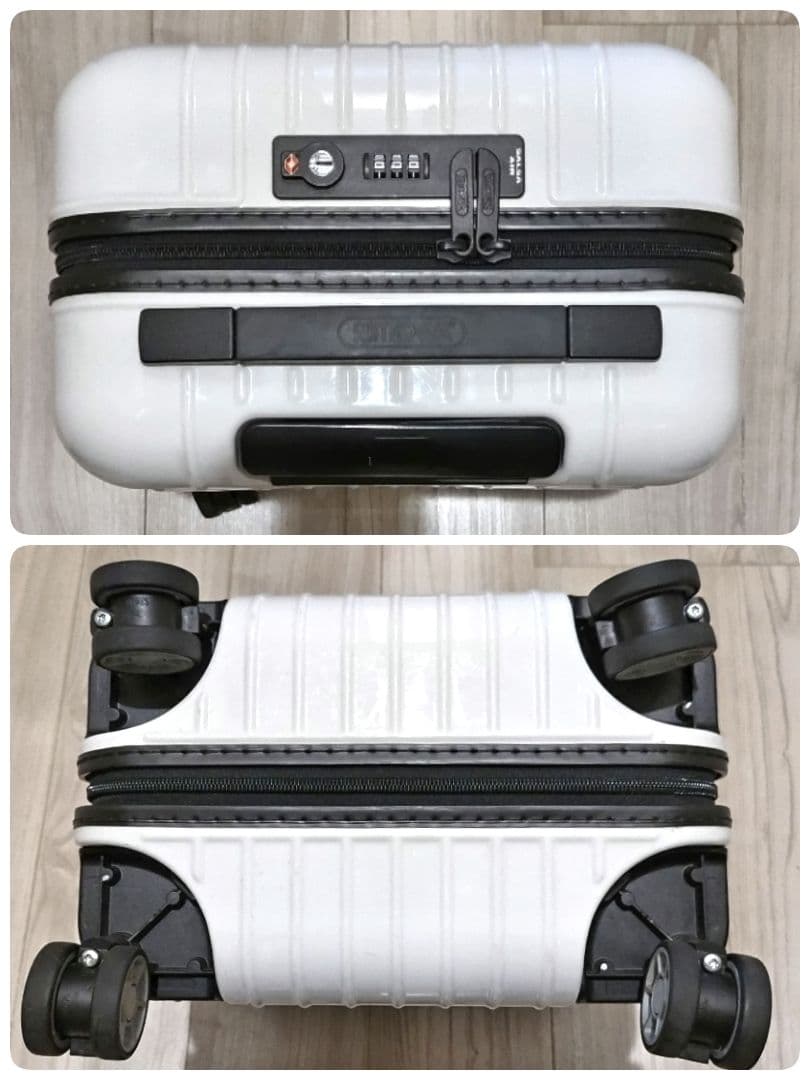 リモワ　サルサエアー　ミニ　機内持込　　ロッカーサイズ　4輪　22L　白