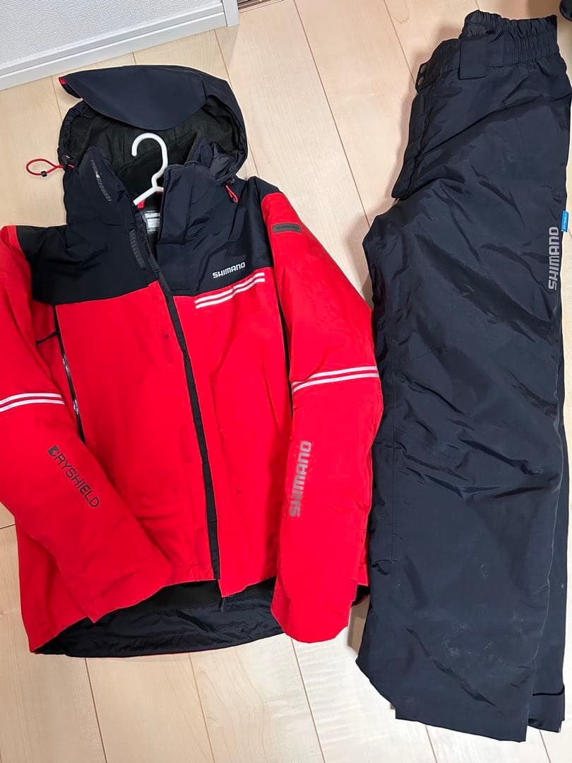 SHIMANO フィッシングスーツ(上下セット) 防寒着
