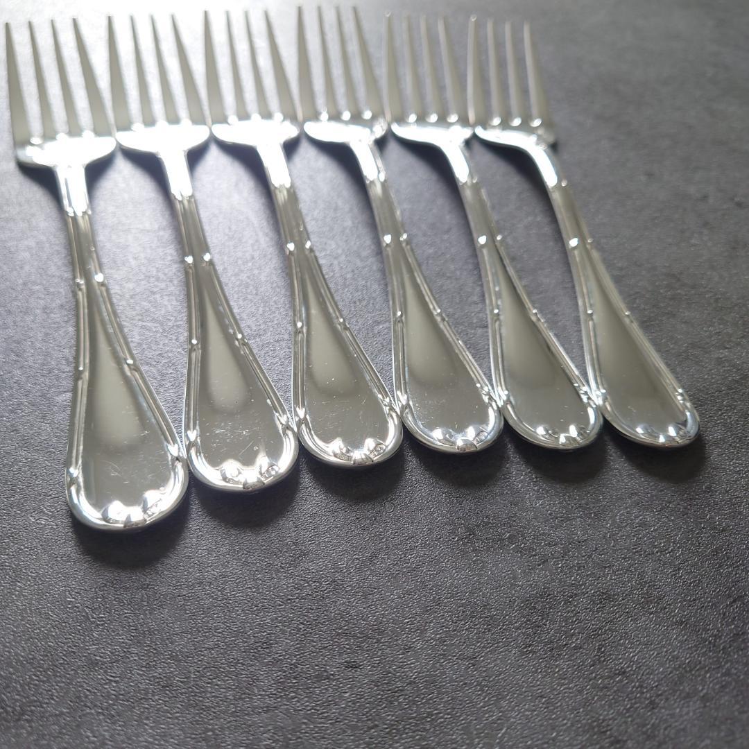 希少 美品 クリストフル リュバン サラダフォーク 6点