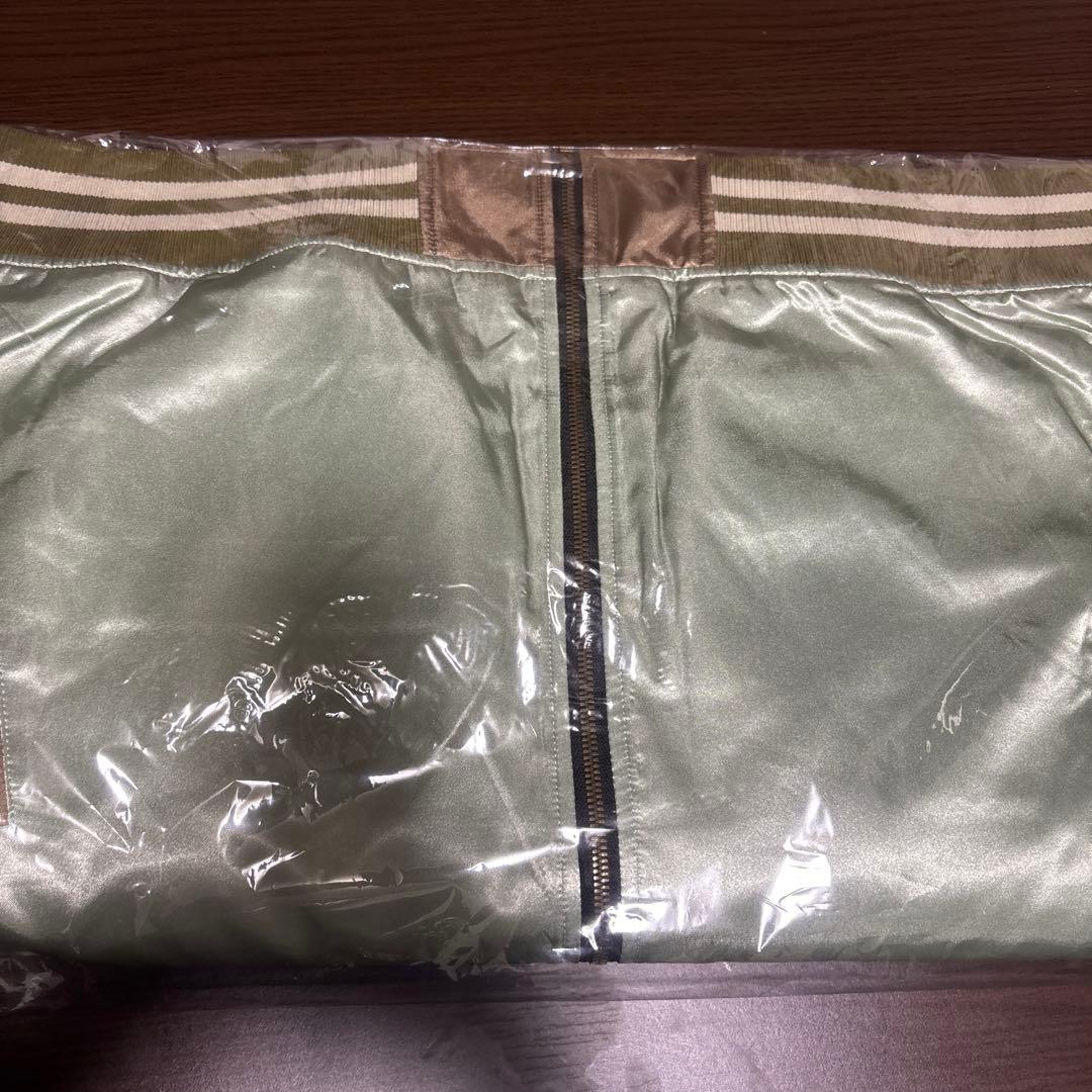 R*◎様 STAR WARS グローグーグリーンスカジャン