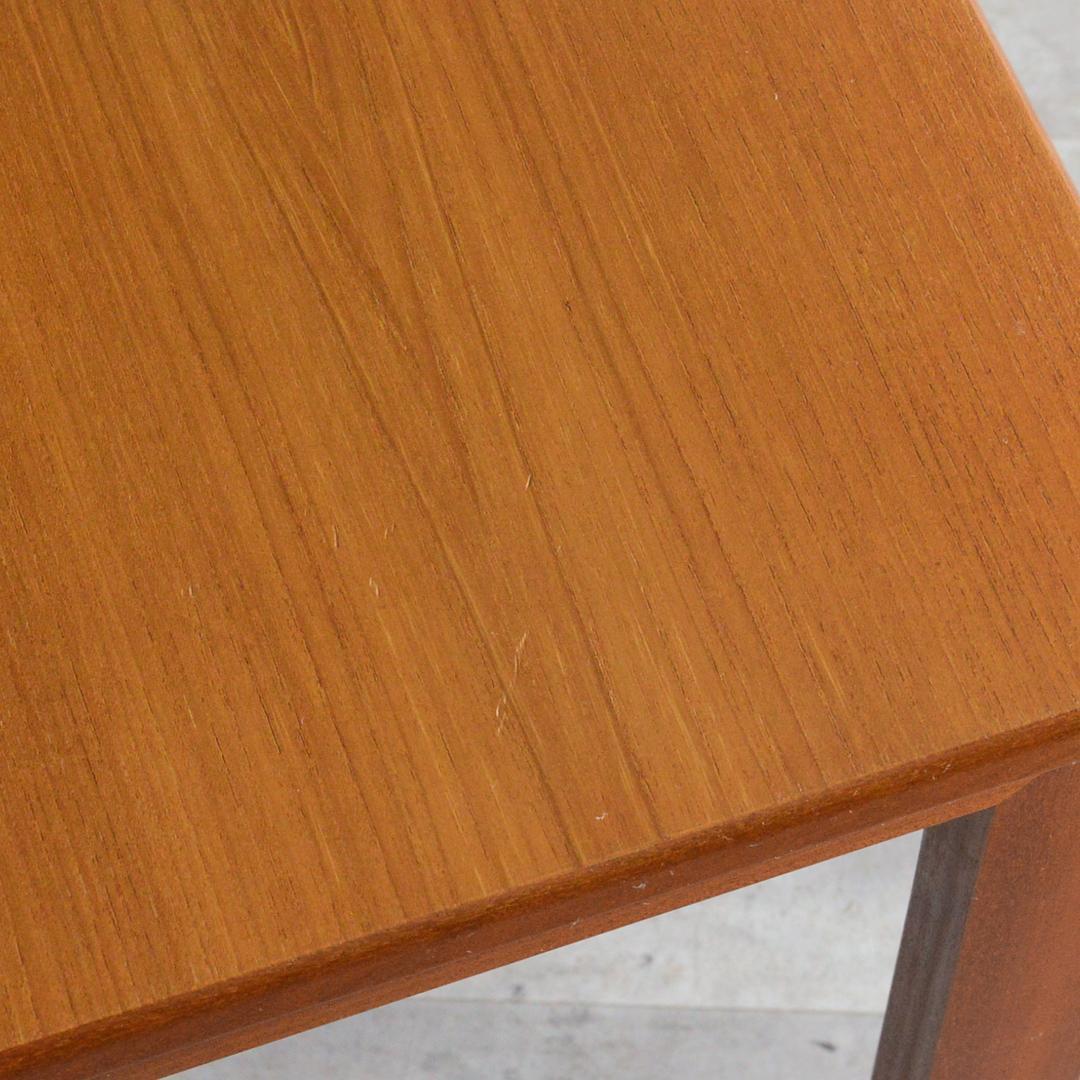 イギリスヴィンテージ チーク エクステンション ネストテーブル キャビネット付