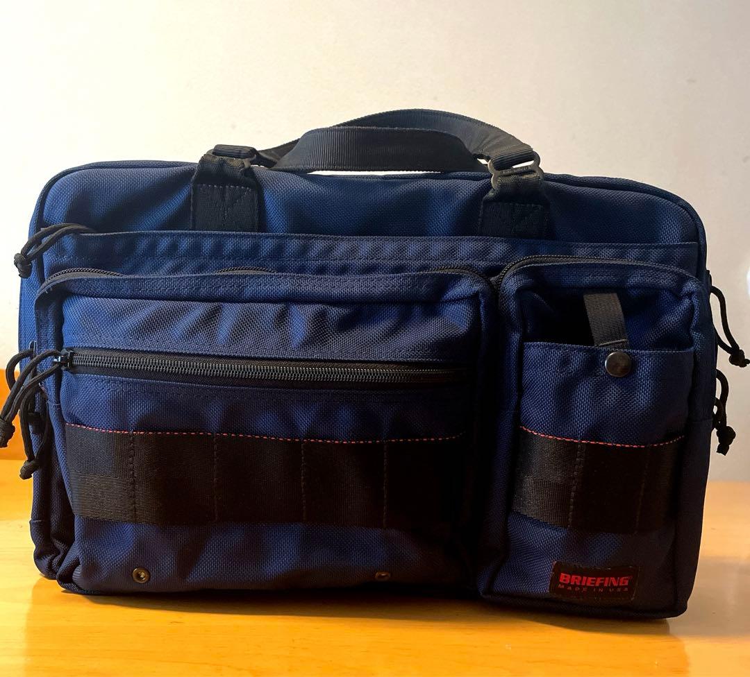BRIEFING ボストンバッグ ネイビー