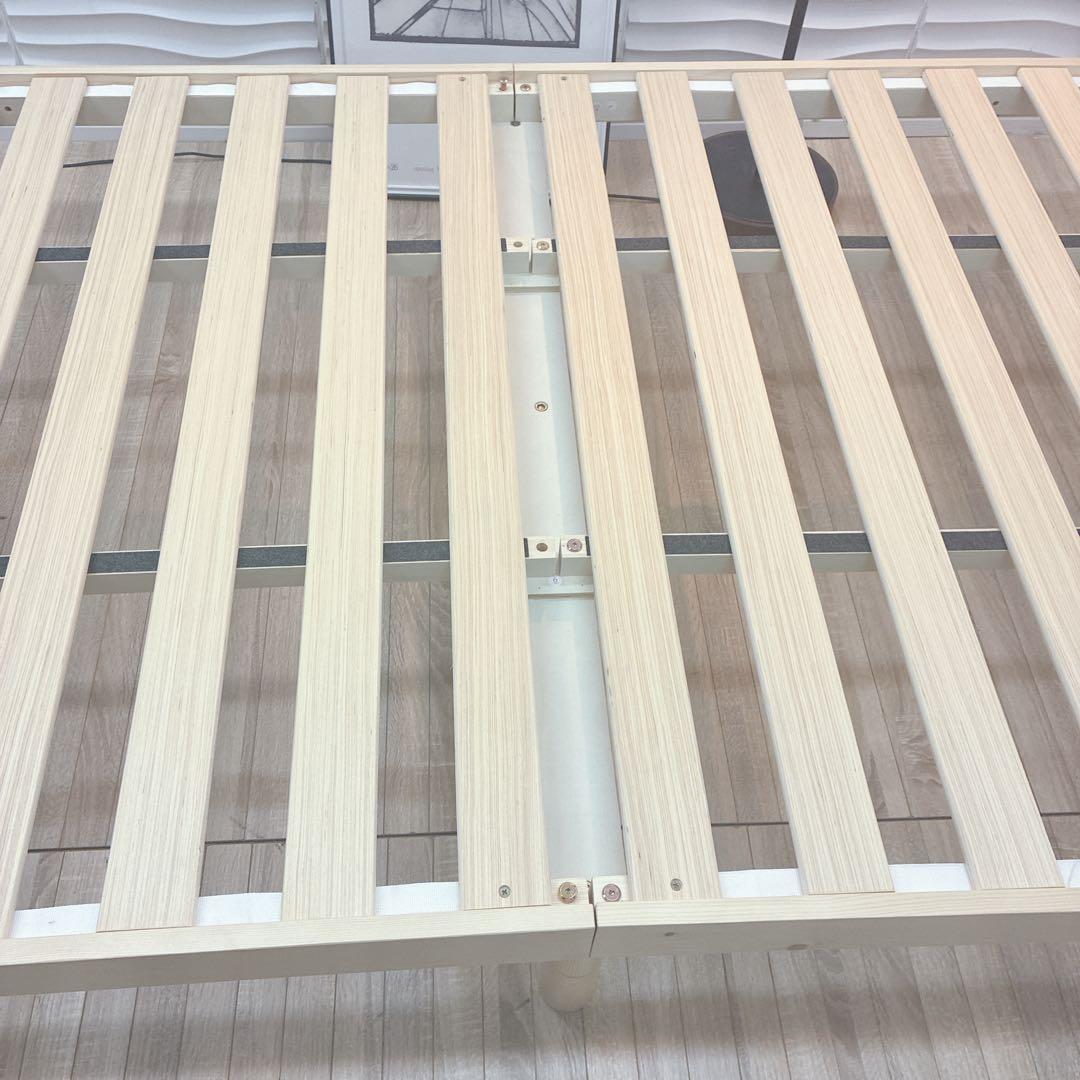 ◇大阪府全域 神戸市 配達料無料！◇すのこベッド◇ベッドフレーム◇セミダブル◇